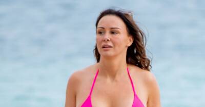 Chanelle Hayes flaunts 9st weight loss in pink bikini after gastric sleeve surgery - www.ok.co.uk - Spain
