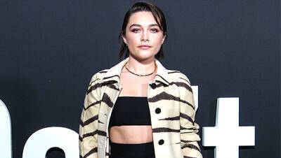 Florence Pugh Looks Fierce In Crop Top Shorts Combo At ‘Don’t Look Up’ Premiere — Photos - hollywoodlife.com - New York