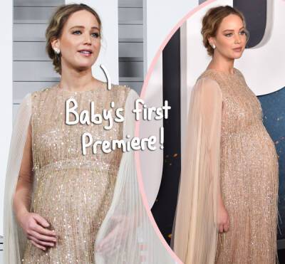 Jennifer Lawrence Proudly Glams Up Her Baby Bump In Glorious Return To Red Carpet! - perezhilton.com - New York