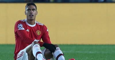 Manchester United star Raphael Varane provides injury update as recovery continues - www.manchestereveningnews.co.uk - Britain - France - Manchester