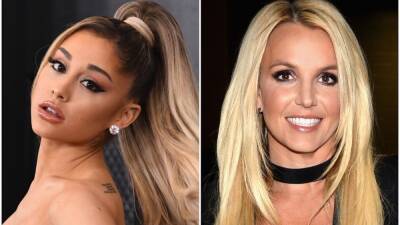 Ariana Grande Recreated an Iconic, Midriff-Baring Britney Spears Outfit on The Voice - www.glamour.com