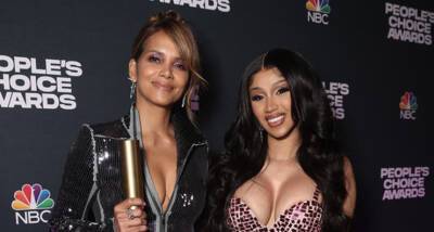 Cardi B Honors Halle Berry with People's Icon Award at People's Choice Awards 2021 - www.justjared.com - Santa Monica