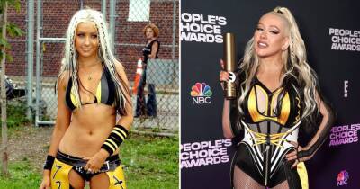 Christina Aguilera Recreates Iconic ‘Dirrty’ Yellow and Black Ensemble for 2021 People’s Choice Awards - www.usmagazine.com