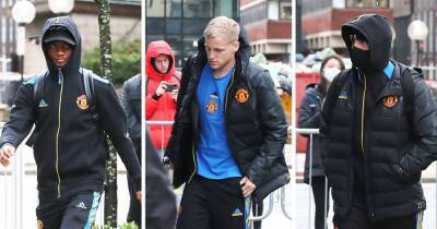 Man United squad for Young Boys pictured with Luke Shaw, Anthony Elanga and Amad on show - www.manchestereveningnews.co.uk - Manchester