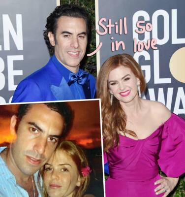 Isla Fisher & Sacha Baron Cohen Celebrate 20th Anniversary With Amazingly Sweet -- And A Little Sarcastic -- Instagram Tributes!! - perezhilton.com - Hollywood