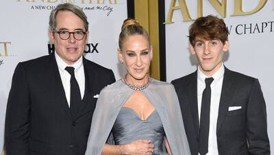 Sarah Jessica Parker Takes Son, 19, Husband Matthew Broderick As Dates To ‘And Just Like That’ Premiere - hollywoodlife.com - New York