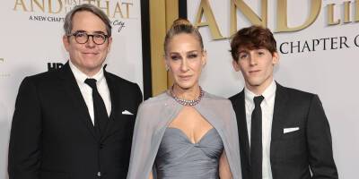 Sarah Jessica Parker Brings Son James & Husband Matthew Broderick To 'And Just Like That's Premiere - www.justjared.com - New York - county Parker