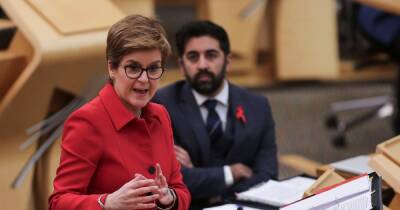 Nicola Sturgeon mocks Douglas Ross over Christmas party scandal as leaders clash on oil jobs - www.dailyrecord.co.uk - Scotland - county Ross - county Douglas