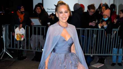 Sarah Jessica Parker radiates at 'Sex and the City' revival 'And Just Like That' premiere in cocktail dress - www.foxnews.com - New York