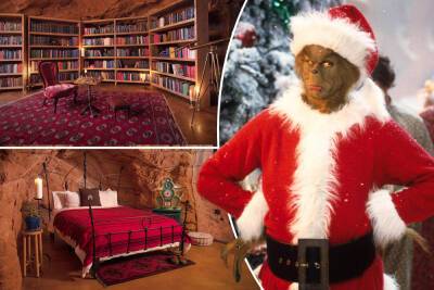 How to stay in a real-life Grinch’s cave with green furry slippers, ‘Roast Beast’ - nypost.com - Utah