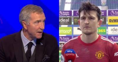 Graeme Souness slams 'diver' Harry Maguire and criticises Manchester United captain's post-match interview - www.manchestereveningnews.co.uk - Manchester