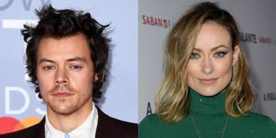 Harry Styles & Olivia Wilde Pose for Wrap Day Photo Together on 'Don't Worry Darling' Set - www.justjared.com