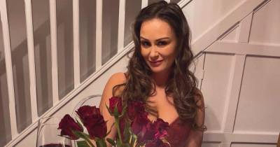 Chanelle Hayes stuns in sexy lingerie as she displays weight-loss on Valentine's Day with mystery man - www.ok.co.uk