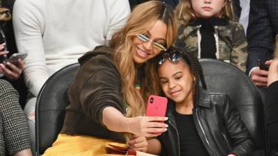 Beyoncé and Blue Ivy Carter Model Together in 'Icy Park' Campaign - www.etonline.com