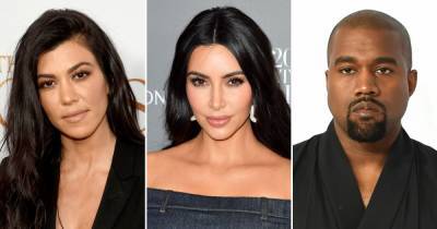 Kourtney Kardashian Is ‘Trying Really Hard to Be There’ for Kim Kardashian Amid Kanye West Divorce - www.usmagazine.com