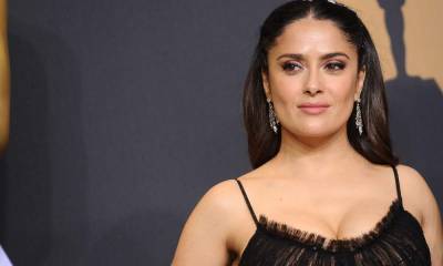 Salma Hayek wows in lace as she celebrates special family occasion with stepdaughter - hellomagazine.com