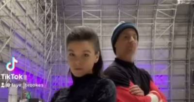 Dancing On Ice fans already 'obsessed' as Faye Brookes makes skating debut with Matt Evers - www.manchestereveningnews.co.uk - USA