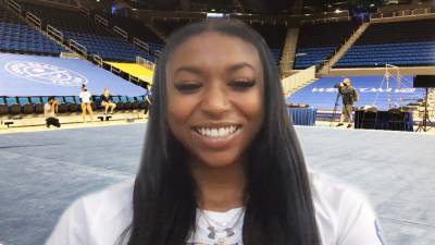 Gymnast Nia Dennis on Getting Emotional After Receiving Praise From Missy Elliott & Gabby Douglas (Exclusive) - www.etonline.com - Washington - county Elliott