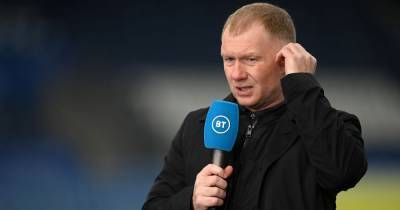 Paul Scholes disagrees with Ole Gunnar Solskjaer over Manchester United's AC Milan draw - www.manchestereveningnews.co.uk - Spain - Italy - Manchester