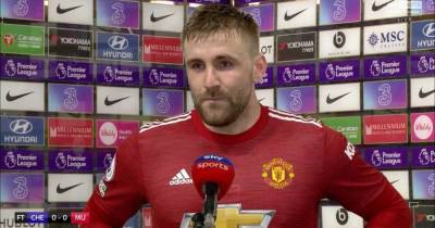 Luke Shaw reveals what referee told Harry Maguire before denying Manchester United penalty - www.manchestereveningnews.co.uk - Manchester