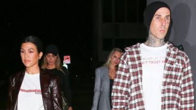 Travis Barker Drools Over Kourtney Kardashian’s Sexy New Bikini Pic Amid Romance Reports: ‘Yesssss’ - hollywoodlife.com