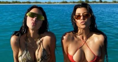Inside Khloe Kardashian's sun-filled trip to Turks and Caicos with sisters Kourtney and Kim - www.ok.co.uk