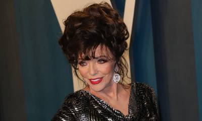 Dame Joan Collins's granddaughter is her double in very rare family photo - hellomagazine.com