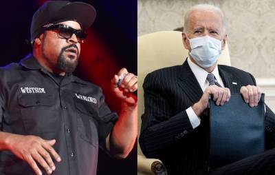 Ice Cube is meeting Joe Biden to discuss the rapper’s Contract With Black America - www.nme.com - USA - county Harris