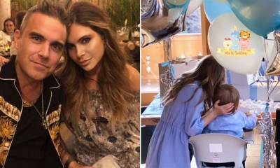 Robbie Williams and Ayda Field throw son Beau an incredible first birthday party - hellomagazine.com