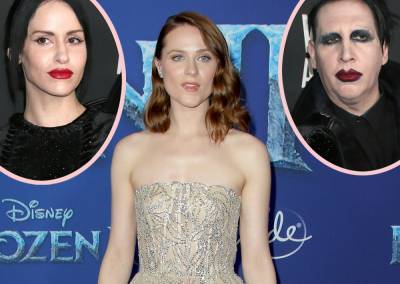Evan Rachel Wood Claims Marilyn Manson’s Wife Threatened To Release Underage Photos Of Her - perezhilton.com