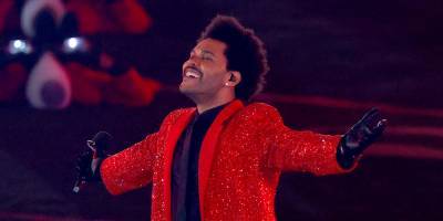 The Weeknd Reacts To Performing The Halftime Show During Super Bowl LV - www.justjared.com