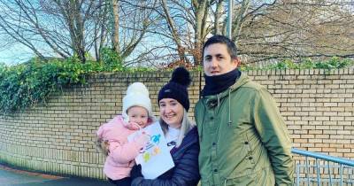 Coatbridge tot strides out on sponsored walk to raise funds for homeless charity - www.dailyrecord.co.uk