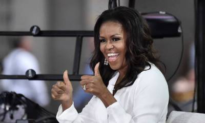 Michelle Obama celebrates big news with amazing photo - 'I can't wait' - hellomagazine.com