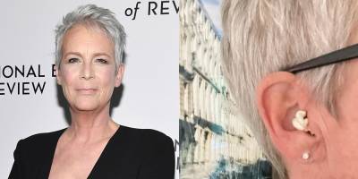 Jamie Lee Curtis Accidentally Put Popcorn in Her Ear Instead of AirPod - www.justjared.com