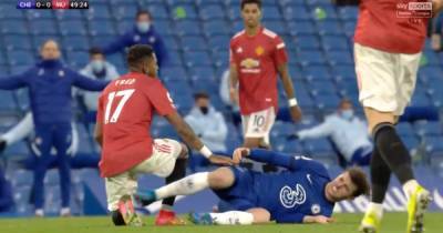 Manchester United fans convinced Mason Mount should have been sent off after what he did to Fred - www.manchestereveningnews.co.uk - Manchester