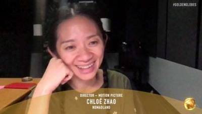 Nomadland’s Chloe Zhao becomes first Asian woman to be named best director at Golden Globes - www.msn.com - France - China - USA