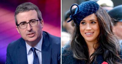 John Oliver’s 2018 Warning to Meghan Markle Resurfaces After Tell-All Interview: Royals ‘Could Cause Her Some Emotional Complications’ - www.usmagazine.com