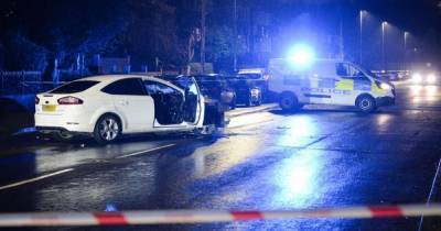 Man and woman seriously injured after crash in north Manchester - an Audi fled the scene - www.manchestereveningnews.co.uk - Manchester