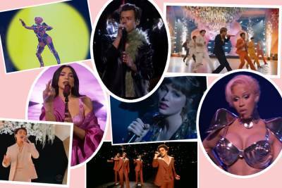 Grammys 2021: Taylor Swift, Harry Styles, Megan Thee Stallion, Dua Lipa, & MORE Stellar Performances! - perezhilton.com - Los Angeles