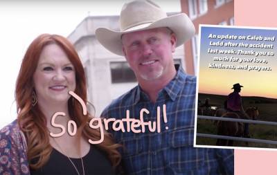 Ree Drummond Reveals Husband Ladd Broke His Neck TWO Places During Ranch Collision & Gives An Update On Her Nephew - perezhilton.com