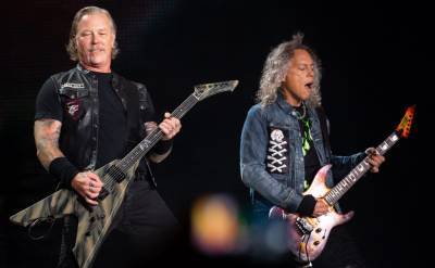 Watch Metallica’s Spin On ‘The Star-Spangled Banner’ At Golden State Warriors Vs. Los Angeles Lakers Game - etcanada.com - Los Angeles - Los Angeles - city Sandman