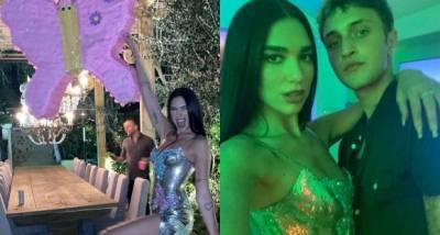 Dua Lipa gets a butterfly themed house party after Grammys win, courtesy 'angel boy' Anwar Hadid; See Pics - www.pinkvilla.com