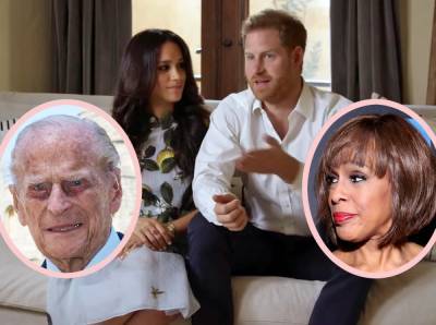 Prince Harry & Meghan Markle’s Bombshell Interview Wouldn’t Have Run If Prince Philip Died, Says Gayle King - perezhilton.com - USA