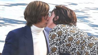 Lady Gaga Adam Driver Share A Passionate Kiss While Filming ‘House Of Gucci’ — New Pics - hollywoodlife.com - Italy - Lake
