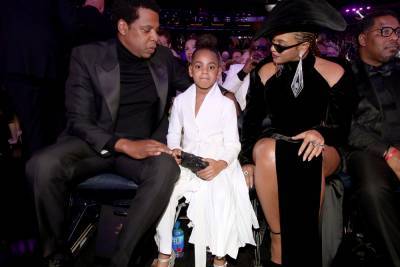 Blue Ivy drank from her Grammy statue with a straw - nypost.com