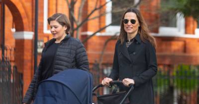 Pippa Middleton glows as she's spotted out with baby daughter Grace for first time after giving birth - www.ok.co.uk