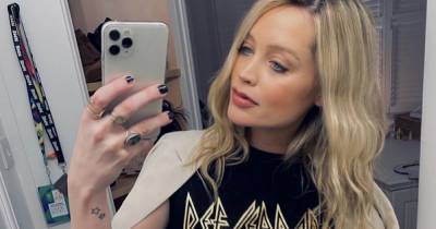 Laura Whitmore gushes over her magical pregnancy body as she shares snap of blossoming baby bump - www.ok.co.uk