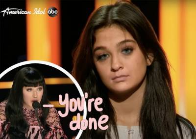 Claudia Conway Eliminated From American Idol -- But Gets Telling Advice From Katy Perry! - perezhilton.com - USA