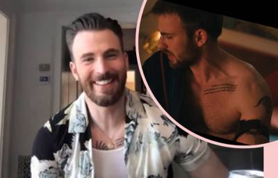 Chris Evans Reminded Everyone He Has Sexy Chest Tattoos, And Folks On Twitter LOST IT! - perezhilton.com