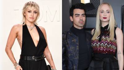 Miley Cyrus Claims Joe Jonas Sophie Turner Named Their Daughter After Hannah Montana - hollywoodlife.com - Montana